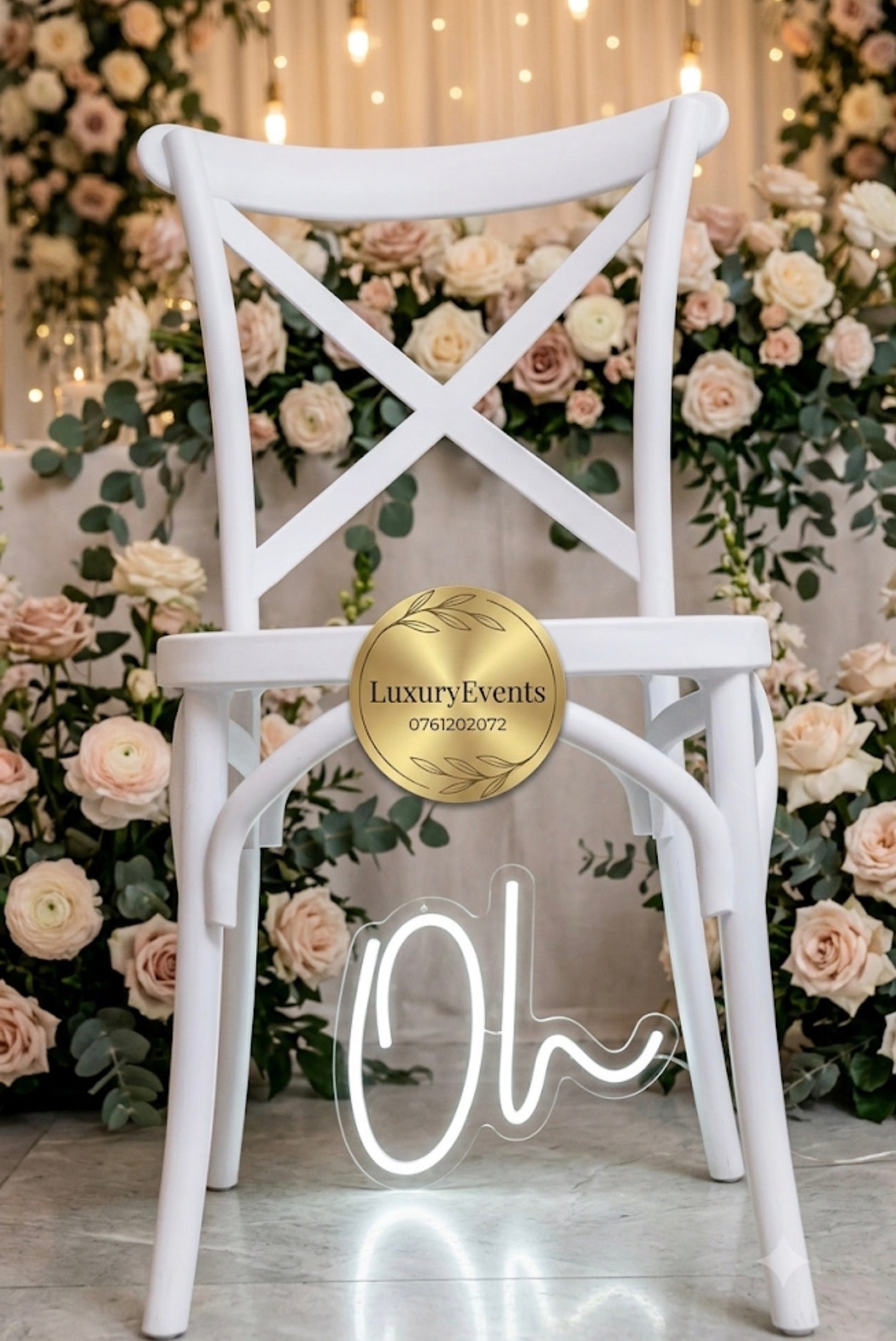 Chaises Bistrot Blanches Polypropylène – Location
