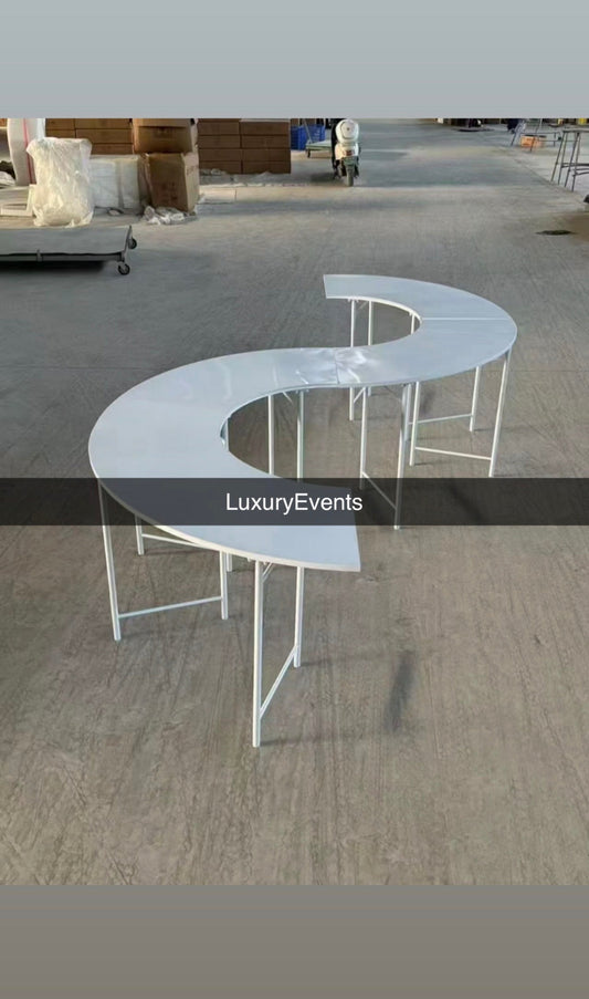 Table Buffet en S – Location