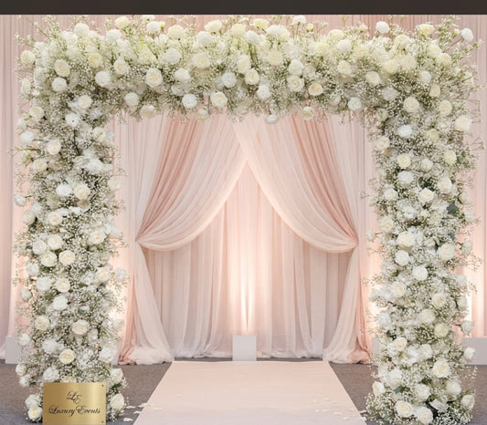 Arche Gypsophile Fleurs Artificielles – Location