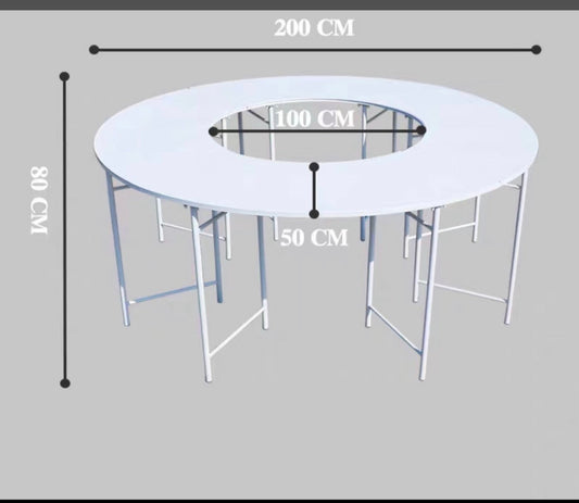 Table Buffet en S – Location
