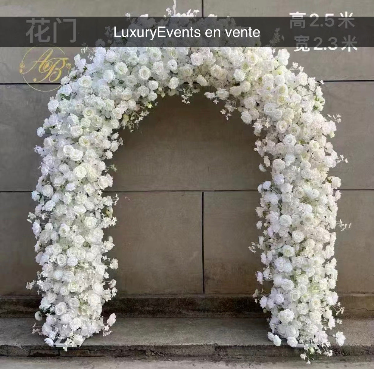 Arches de fleurs