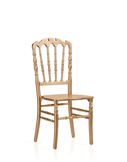 Chaise King bois or