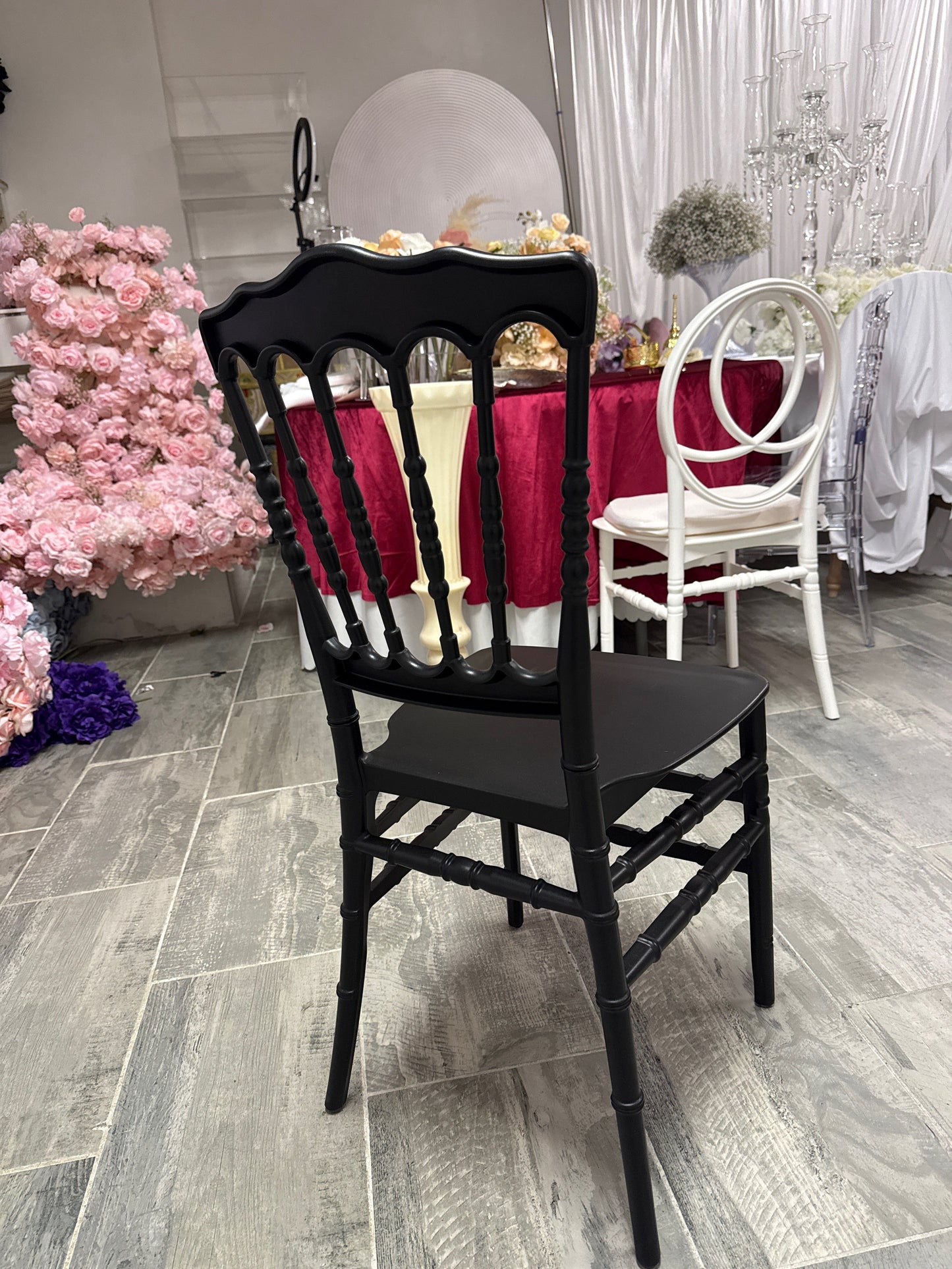 Location Chaises Napoléon Noires