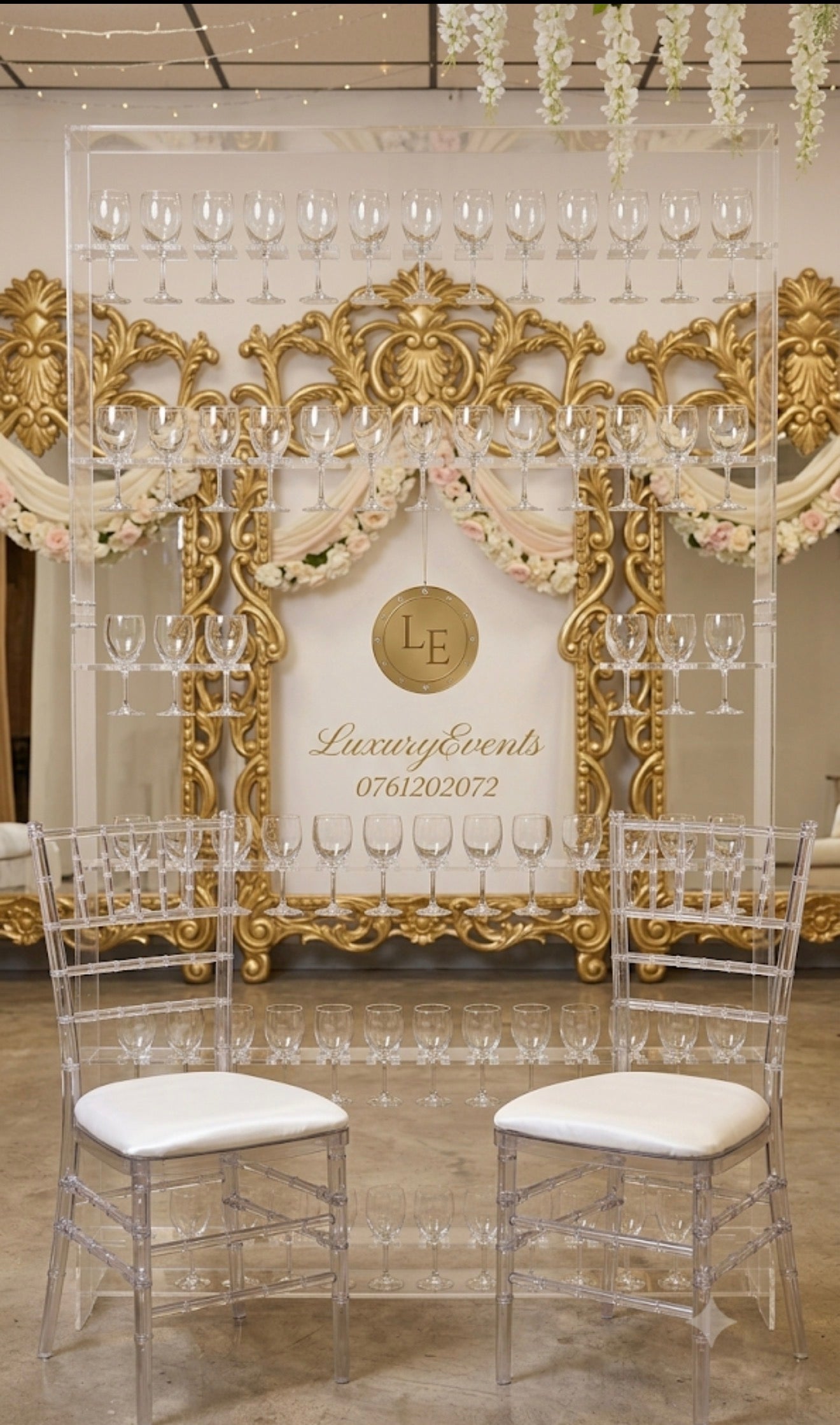 Mur de Verres en Plexiglas – Location