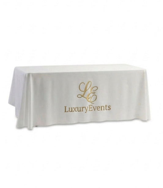 Nappe Rectangulaire Blanche – Location