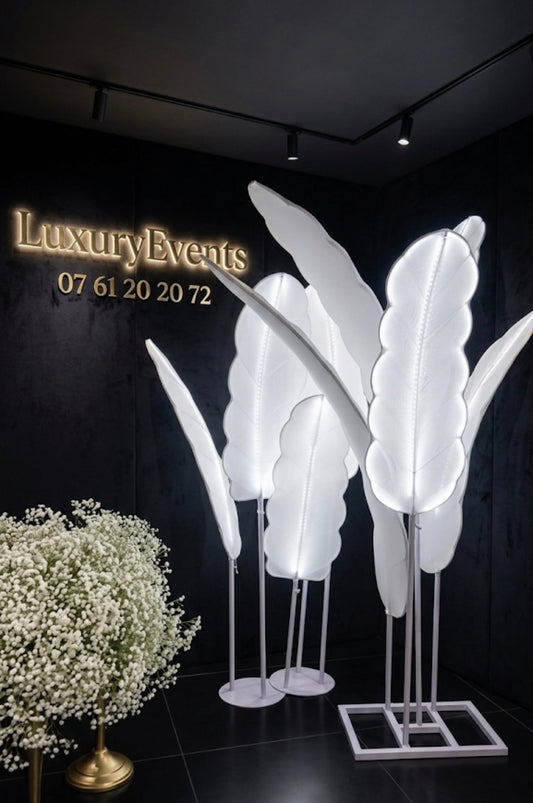 Feuilles de Bananier LED – Location Événementielle Valentigney Montbéliard