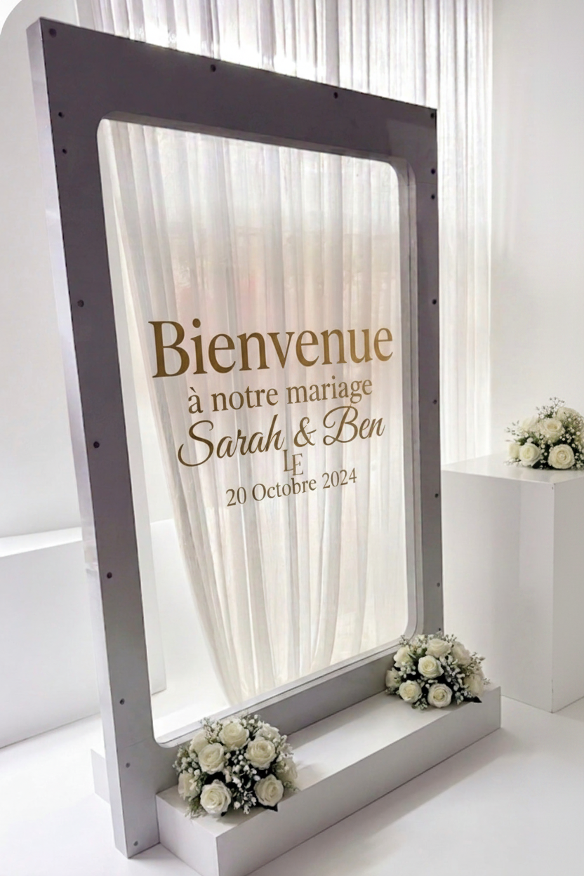 Location Panneau de Bienvenue Lumineux LED